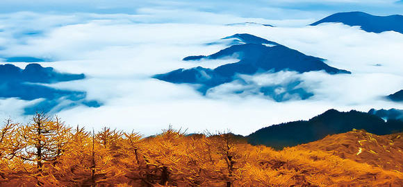 全景太白山--秦岭山脉独领风骚